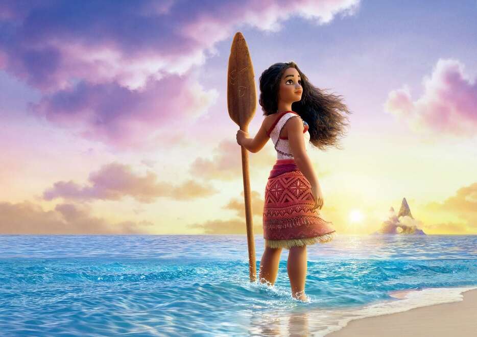 6日に全国公開された映画「モアナと伝説の海2」©2024 Disney. All Rights Reserved.