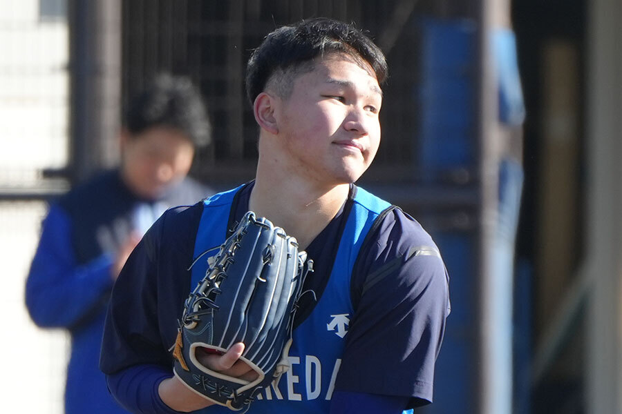 DeNA・武田陸玖【写真：町田利衣】