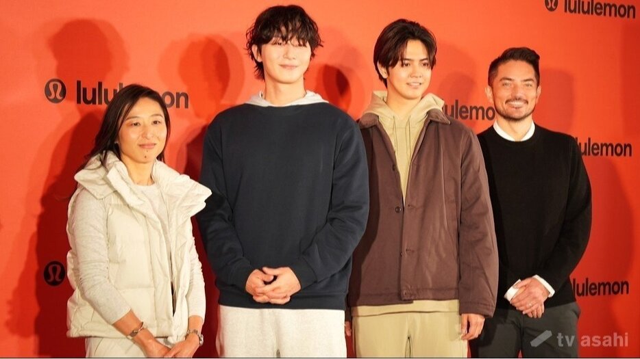 【エンタメ取材現場】パク・ソジュン、片寄涼太　フラグシップ「lululemon Shibuya Flagship」のオープニングセレモニー