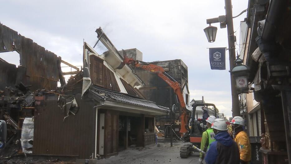 大規模な火事が起きた臼杵市