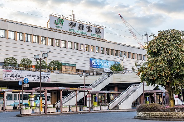 現代の宇都宮駅