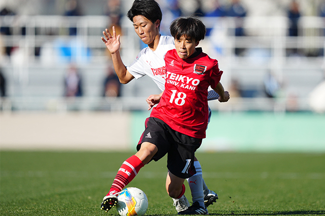 帝京可児で躍動した中村。写真：早草紀子