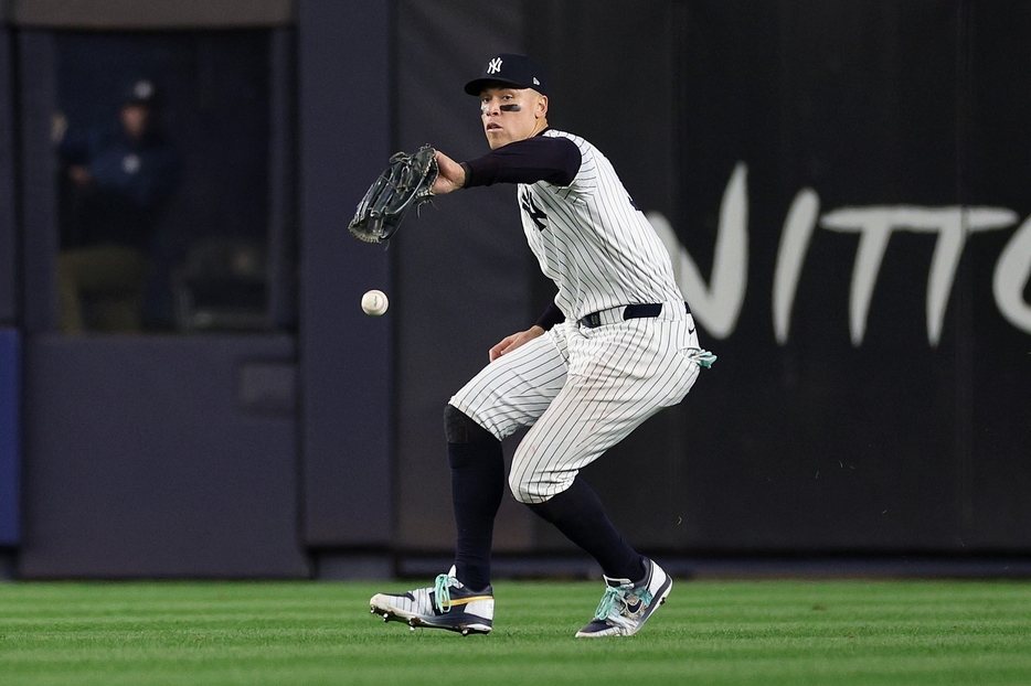 ジャッジのワールドシリーズでの落球についてドジャース地元メディアが煽った(C)Getty Images