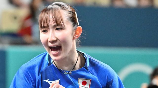 卓球・早田ひな選手（写真：エンリコ/アフロスポーツ）