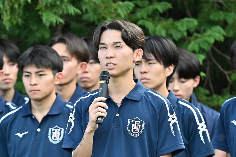 主将として牽引してきた東京国際大・楠木悠人