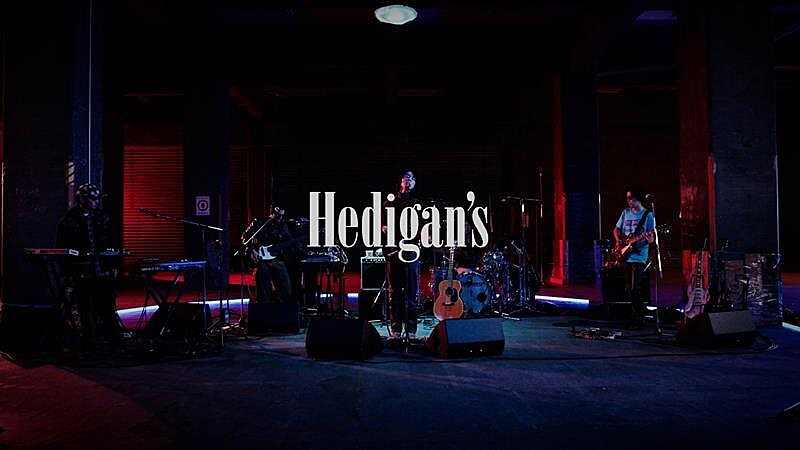 Hedigan's、初配信ライブ【Hedigan’s “Warehouse Session”】12/13YouTube公開決定