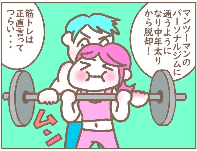 筋トレは正直言ってつらいけど…