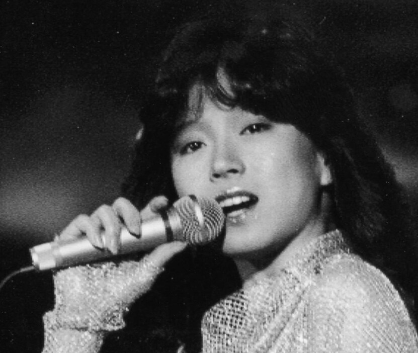 中森明菜＝1989年撮影