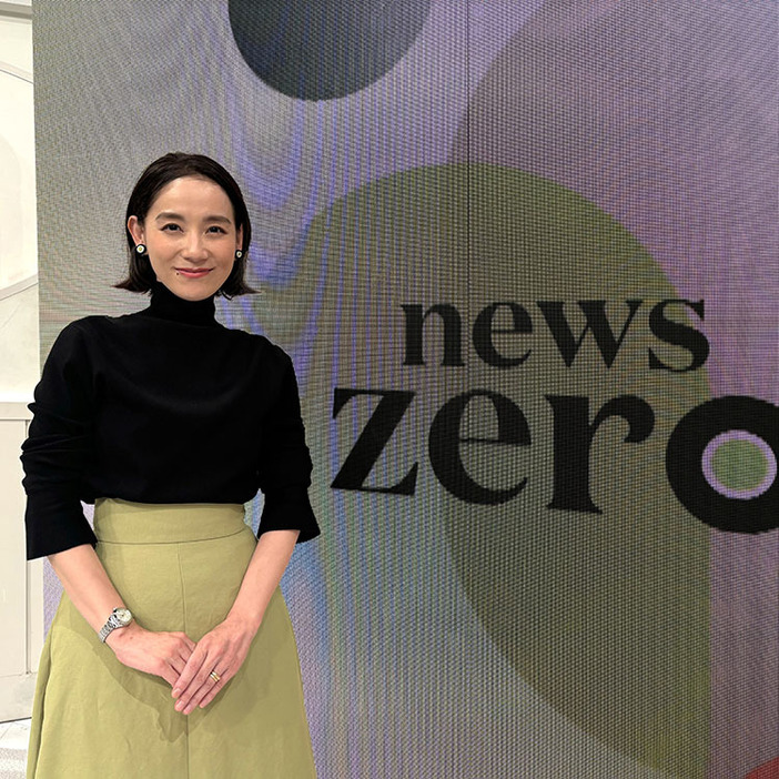 「news zero」に出演した篠原ともえさん