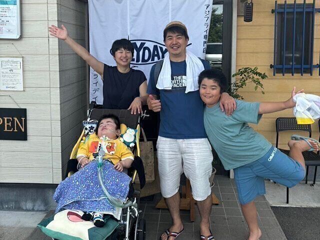 三村さんご家族