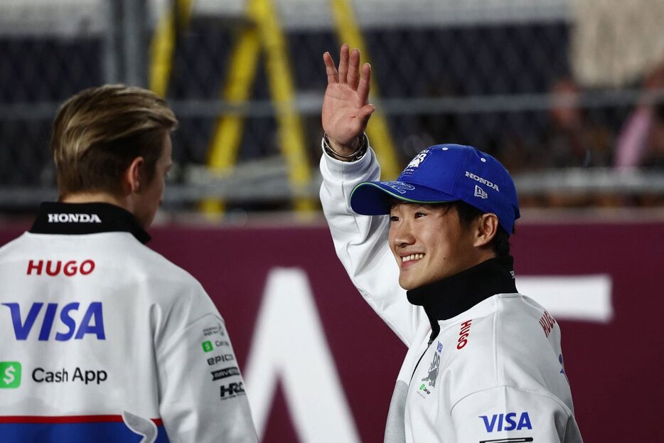 角田はカタールＧＰ１３位だった（ロイター）