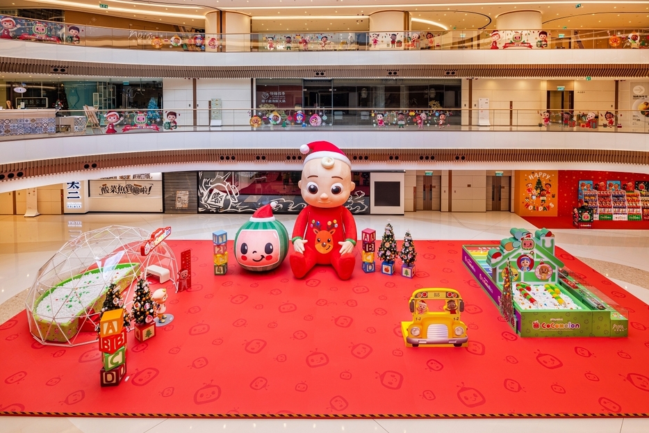 「Let’s Celebrate Christmas with CoComelon at NOVA Mall」会場イメージ（写真：Nova Mall）