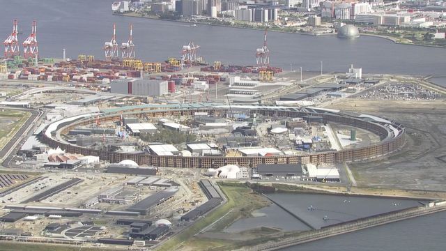 大阪・夢洲（今年9月）