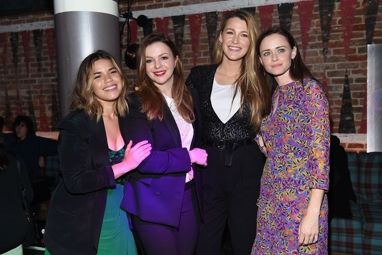 Getty Images アメリカ・フェレーラ（America Ferrera）アンバー・タンブリン（Amber Tamblyn）、ブレイク・ライブリー（Blake Lively）、アレクシス・ブレデル（Alexis Bledel）