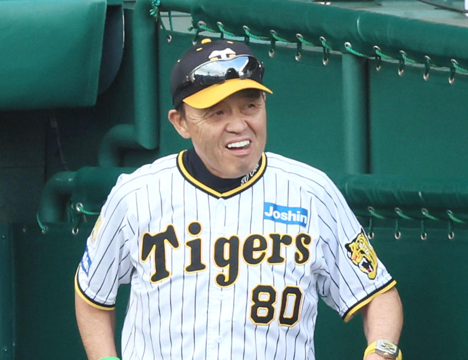 阪神岡田彰布前監督（2024年撮影）