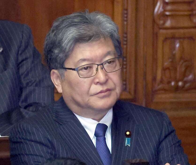 萩生田光一氏 ＝国会・衆院本会議場（春名中撮影）