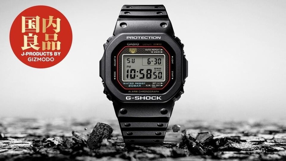 1983年の感動そのまま。ディテールまでこだわった初代G-SHOCK復刻モデル