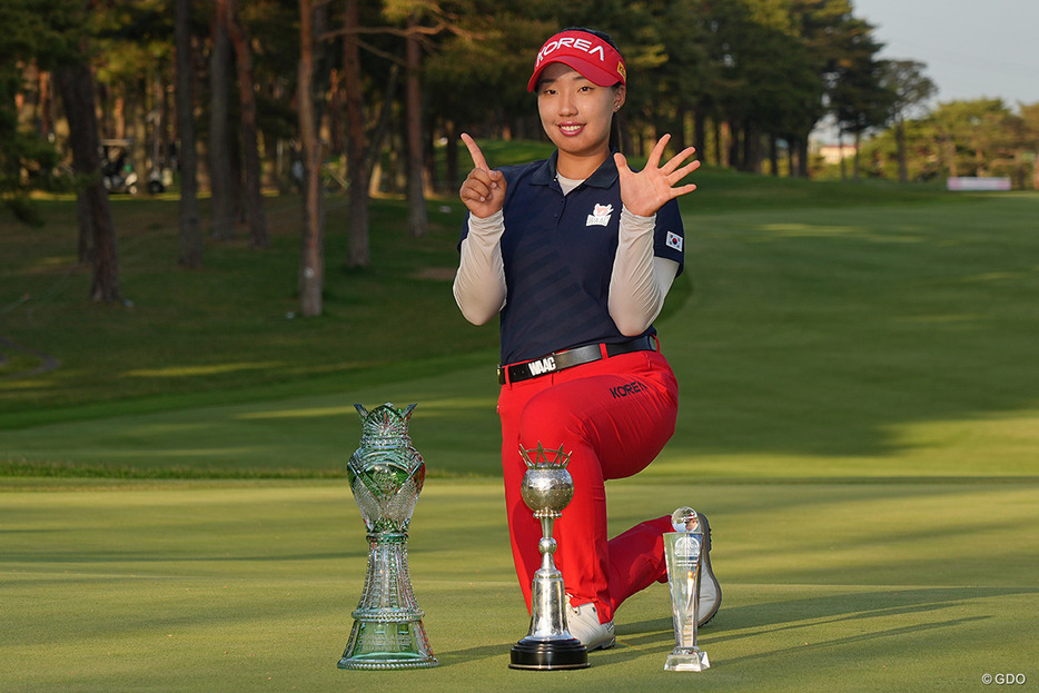 大逆転優勝を飾ったイ・ヒョソン