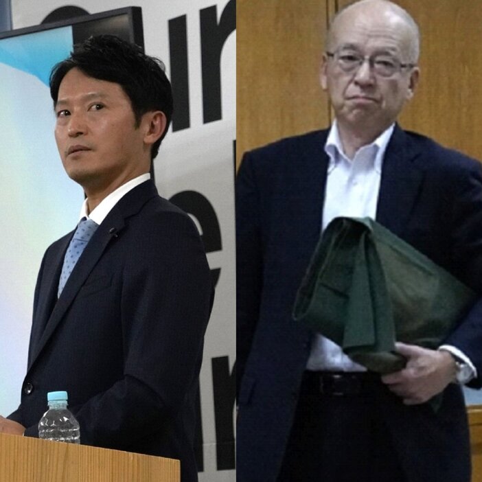 斎藤知事と片山氏