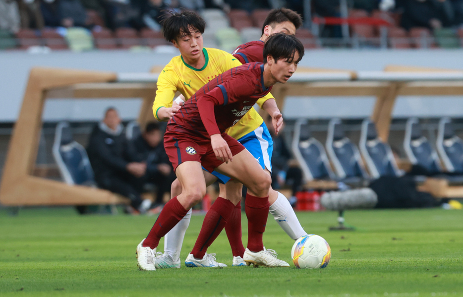 京都橘の主将DF宮地陸翔