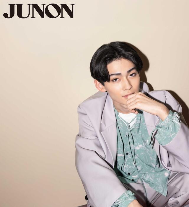 雑誌「JUNON」2025年2月号に登場する市川染五郎さん