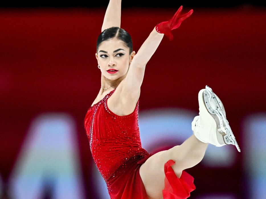 ロシア選手権で優勝したアデリア・ペトロシアン photograph by JIJI PRESS