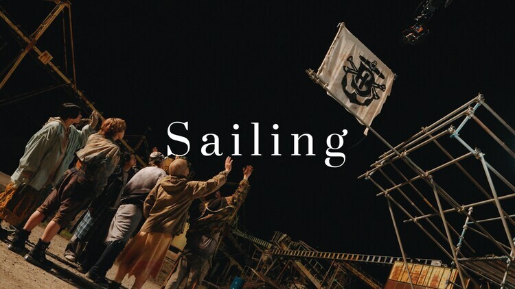 BE:FIRST「Sailing」“Behind The Scenes”映像より。