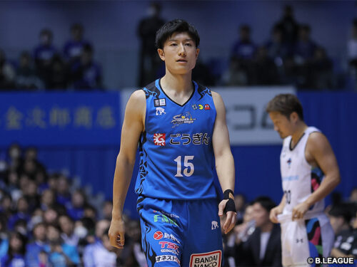 島根スサノオマジックの白濱僚祐［写真］＝B.LEAGUE