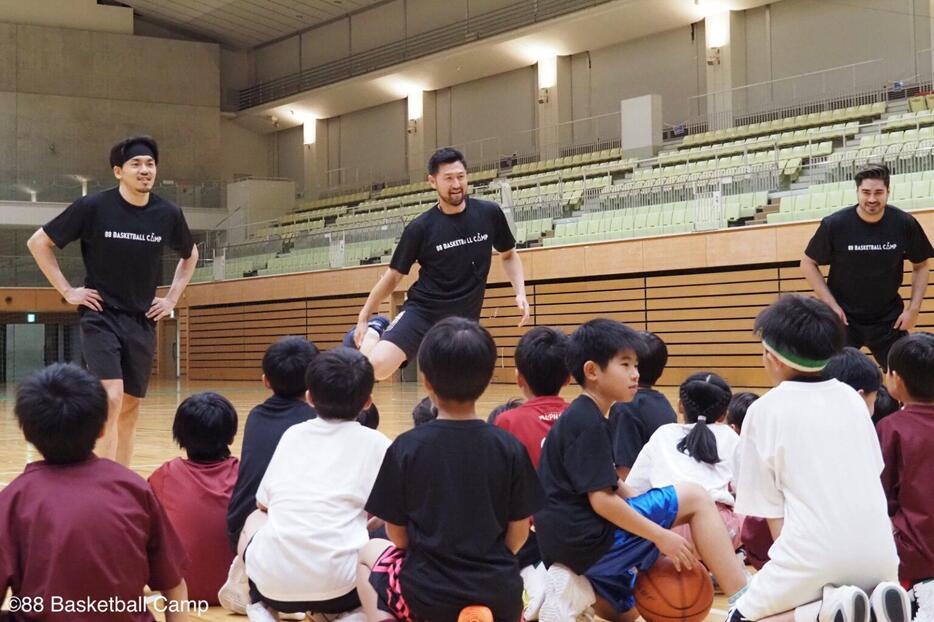 ウイングハット春日部において『88 Basketball Camp in KOSHIGAYA』が開催された。