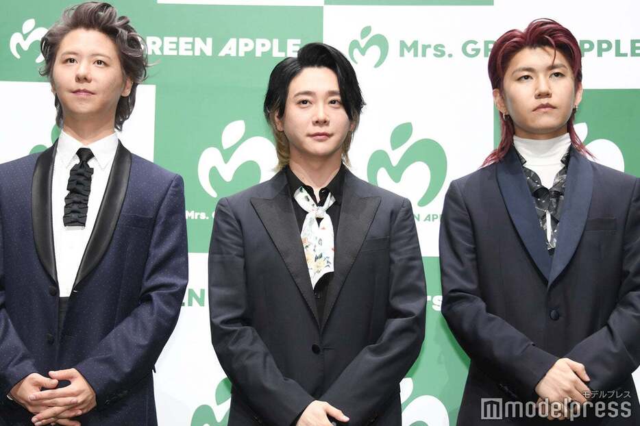 藤澤涼架、大森元貴、若井滉斗／Mrs. GREEN APPLE