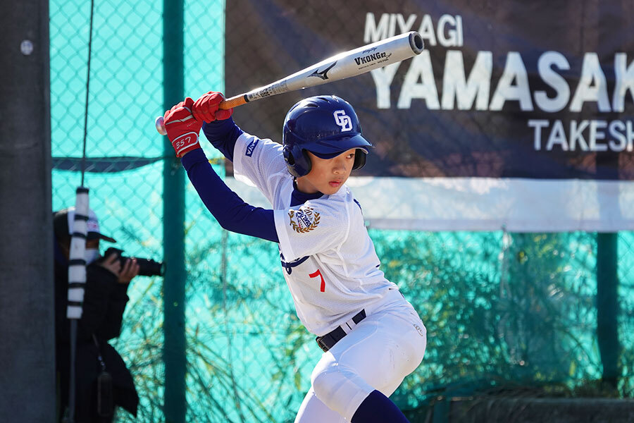 中日ジュニアは「ライナー革命」が合言葉【写真：木村竜也】