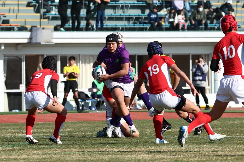 第1ブロック準決勝　東京都スクール代表vs福岡県代表（撮影/斎藤豊）