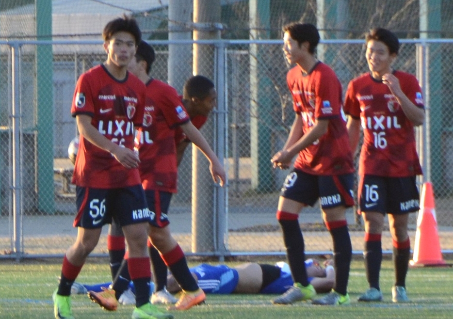 鹿島アントラーズユースBの選手たち