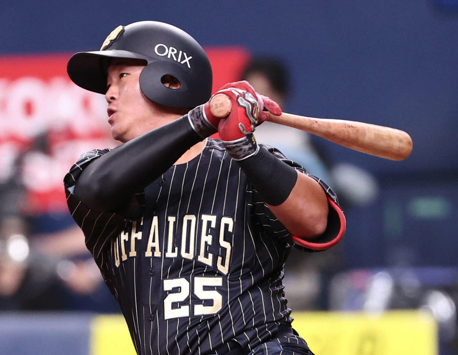 オリックス内藤鵬（2024年9月15日撮影）