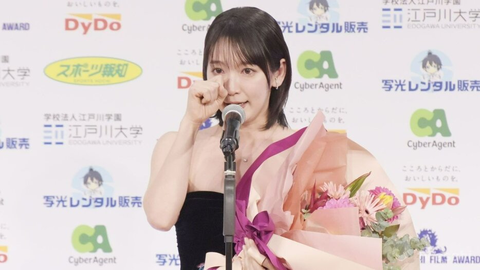 吉岡里帆、涙ながらに横浜流星に感謝「幸せな時間でした」