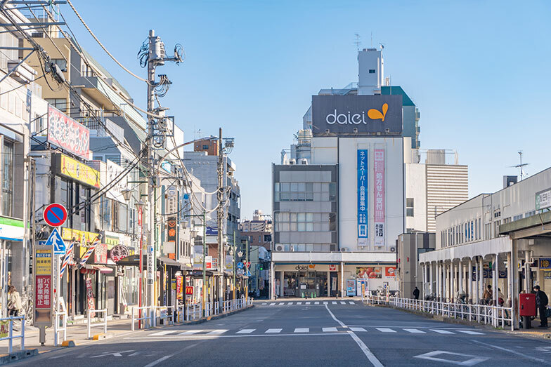 西八王子駅付近の様子（写真／PIXTA）