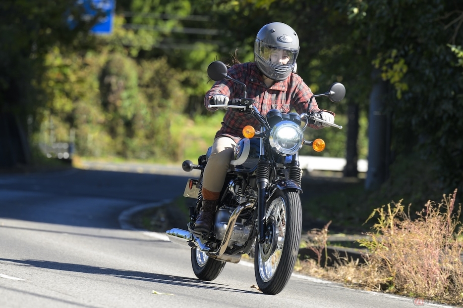 車体が軽くて気軽に扱えると「バイクに乗ろう！」って気にさせてくれる