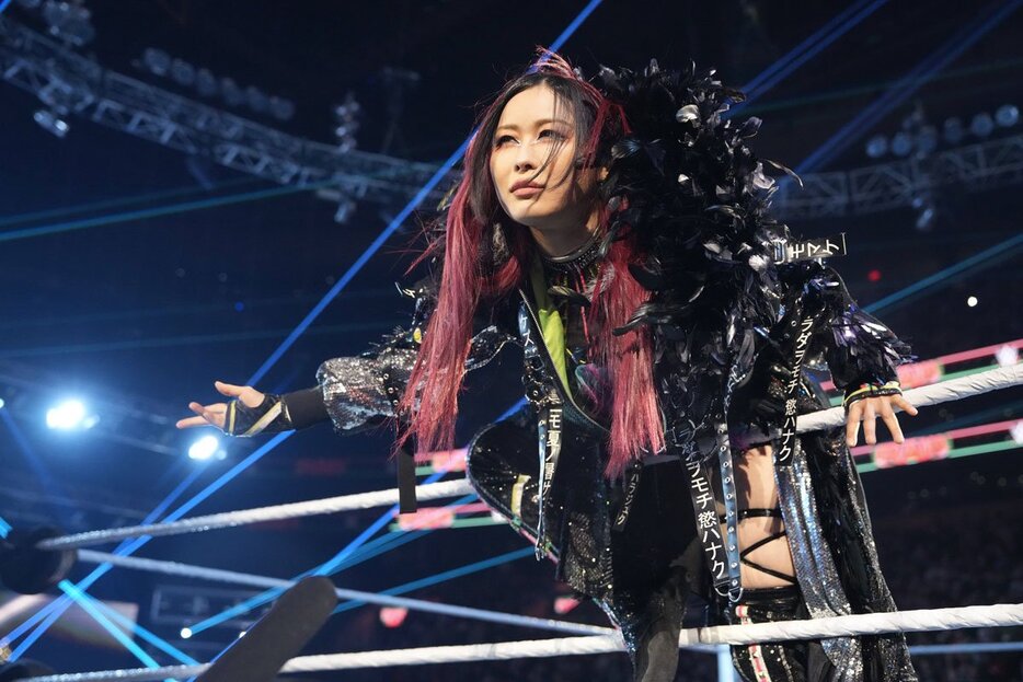 IC王者決定トーナメントに緊急出場したイヨ・スカイ(©WWE)