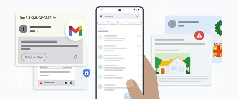 GoogleがGmailユーザーに警鐘。「年末年始はスパムメールに注意して」