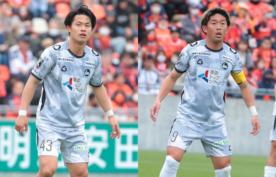 FC大阪がFW西村真祈(左)、FW島田拓海と契約更新