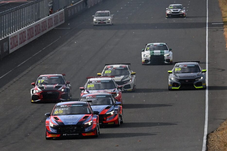 2023 TCRジャパンシリーズ第5戦SUGO　サタデーシリーズの決勝スタート