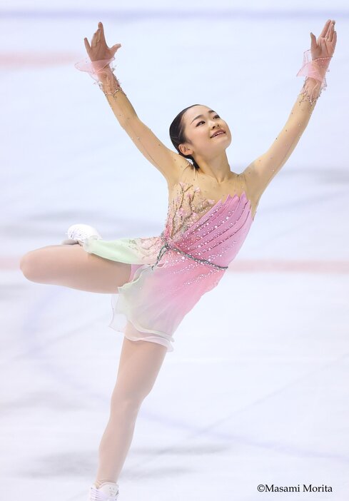 全日本ジュニア4連覇の島田麻央選手