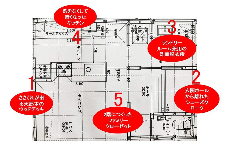 小さな家でもいろいろ実現できて満足していたのに…、後悔がすることしきり