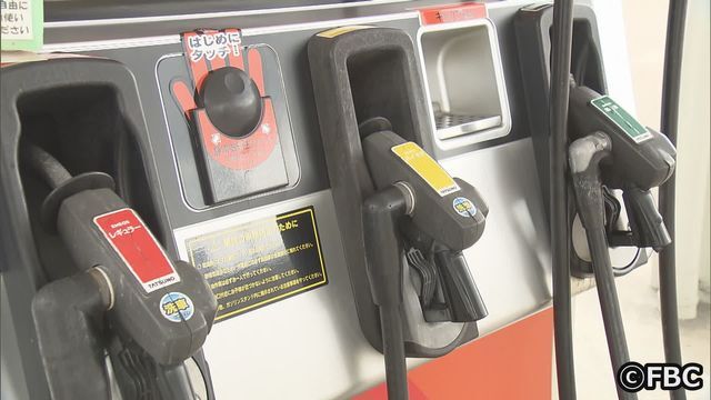 県内ガソリンの小売価格がレギュラー1リットル181円と5円上昇 1年3か月ぶりの高値に