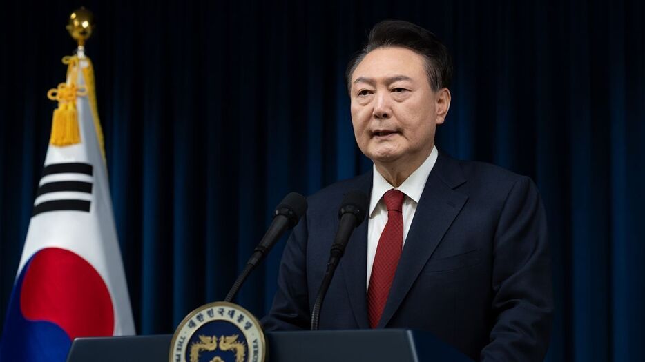 韓国の尹大統領の弾劾訴追案が可決した