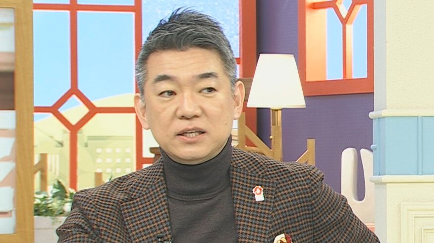 橋下徹氏 関西テレビ「旬感LIVEとれたてっ！」より