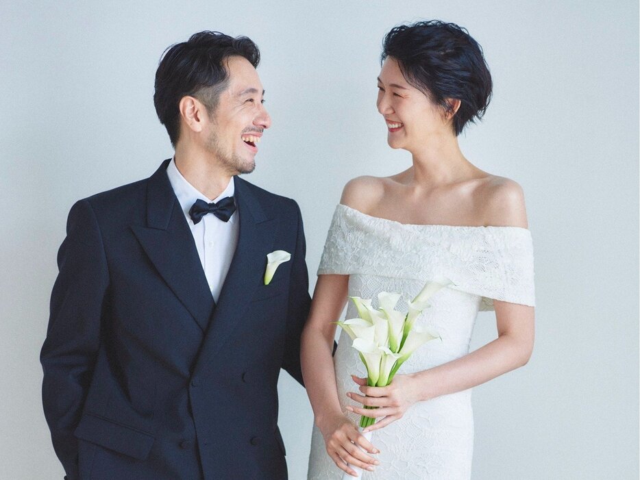 今年9月に結婚と妊娠を発表した栗原恵さん（40歳）。夫のKoukiさんはモデル、写真家として活躍中 photograph by Megumi Kurihara & Kouki