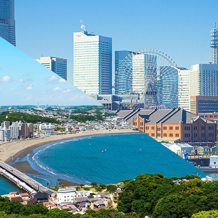 横浜市～鎌倉市～藤沢市を縦に結ぶ「横浜藤沢線」。(c) T.Kurohara/takutoP_n - stock.adobe.com