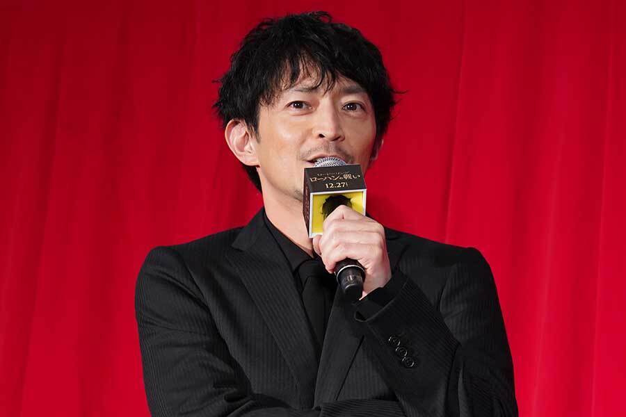 イベントに登壇した津田健次郎【写真：ENCOUNT編集部】