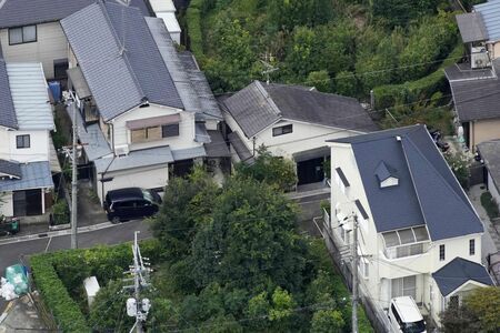 藤原道長の墓との説がある場所（宇治陵の中にある32号地／京都府宇治市、写真：共同通信社）